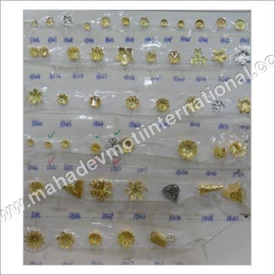 Semi Brass Bead Caps