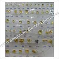 Semi Brass Bead Caps