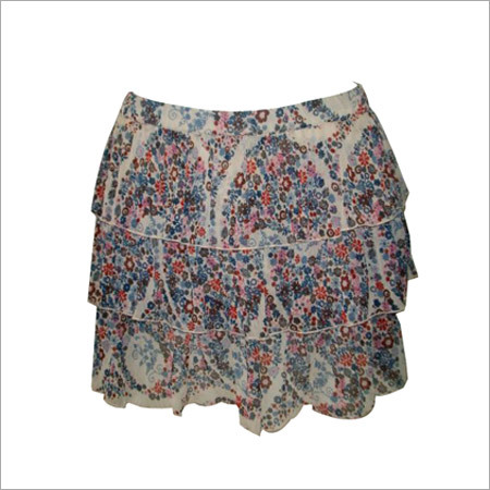 Printed Chiffon Skirts