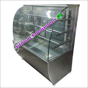Curve Glass Display Counter