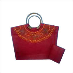Jute Embroidery Bag