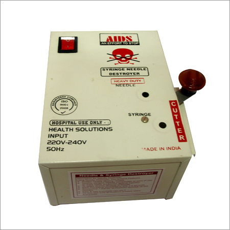 Needle / Syringe Destroyer