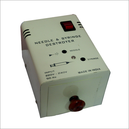 Needle / Syringe Destroyer