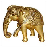 Elephant Brass Statue