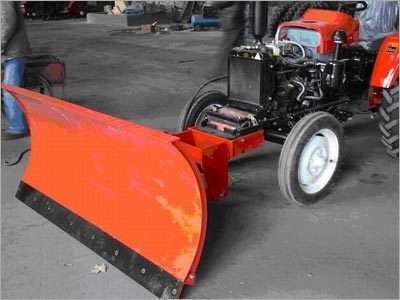 Front Bulldozing Plate