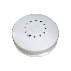 Smoke Detector - 100mm Diameter, White, Battery Powered | Photoelectric Sensor, 85dB Alarm, Easy Install, Early Warning