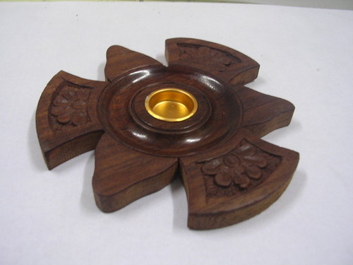 Wooden Incense Holder