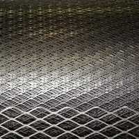 Expanded Metals Sheet - Color: Sliver