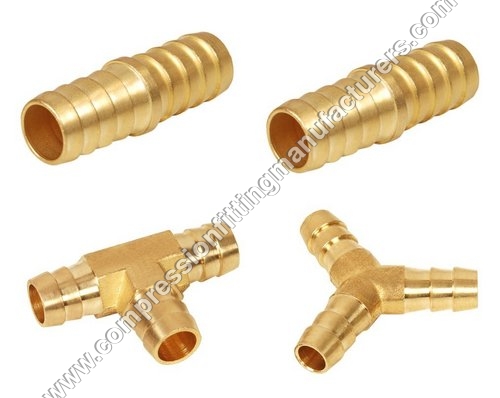 Brass Tee Joint Nipple