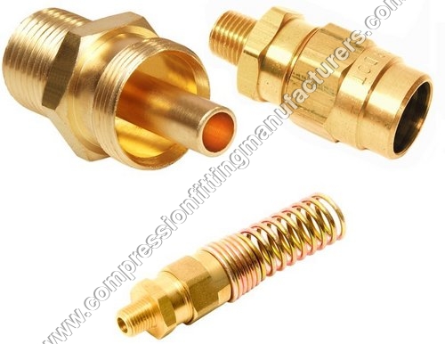Brass Air Brake Hose Fitting