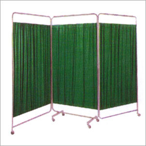 Bed Side Screen (3 Panels With Curtains)