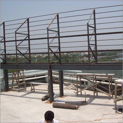 Shade & Signage Iron Structure Fabrication