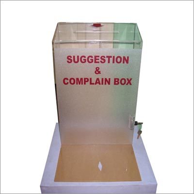 Acrylic Suggestion Box