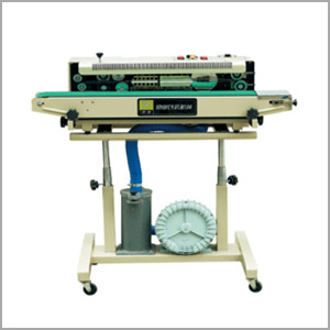 Automatic Inflating Film Sealer - Stainless Steel, 1000X600X1500Mm | Automatic Inflation, Nitrogen Gas Filling, Efficient Sealing, Food Packaging