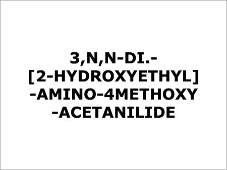 3,N,N-DI.-[2-Hydroxyethyl]-Amino-4Methoxy-Acetanil