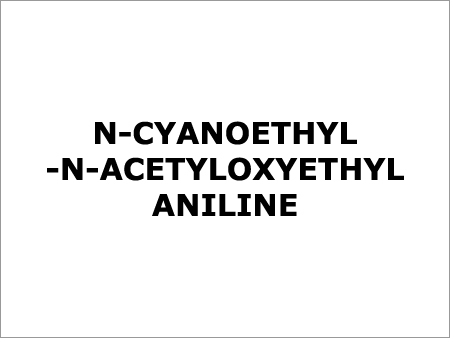 N-Cyanoethyl-N-Acetyloxyethyl Aniline
