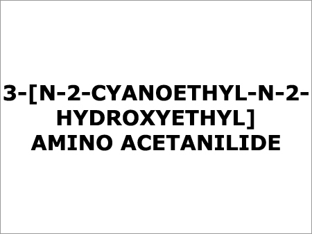 3-[N-2-Cyanoethyl-N-2-Hydroxyethyl]Amino Acetanili