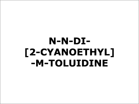 N-N-DI-[2-Cyanoethyl]-m-Toluidine