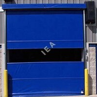 Folding High Speed Roll Up Doors