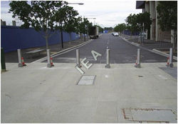 Pedestrian Safety Bollards Lighting