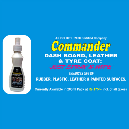 Commander Dash Board, Leather & Tyre Coat