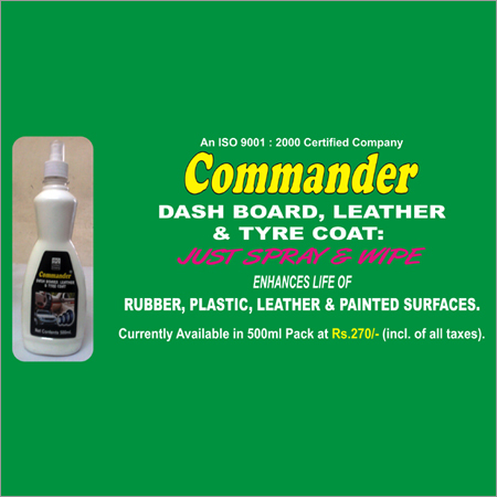 Commander Dash Board, Leather & Tyre Coat