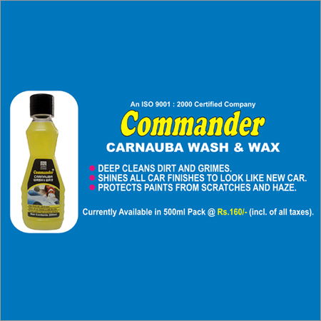 Commander Carnauba Wash & Wax