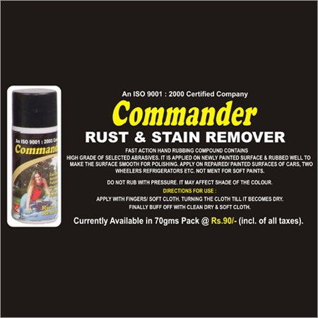Commander Rust & Stain Remover