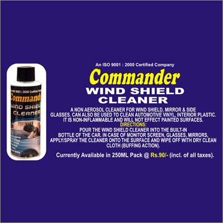 Commander Wind Shield Cleaner
