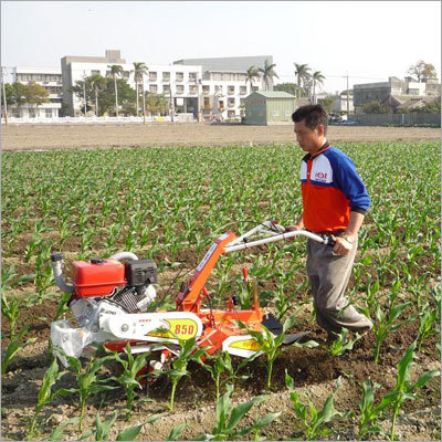 850S Tiller Cultivator in the Corn Field