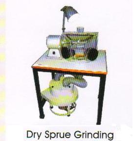 dry sprue grinding machine