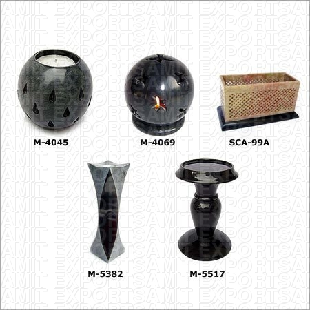 संगमरमर मोमबत्ती धारक