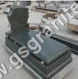 High Saddle Granite Monument - Granite, Variable Size, Dark Gray | Durable, Polished Finish, Weather Resistant, Customizable, Easy Installation