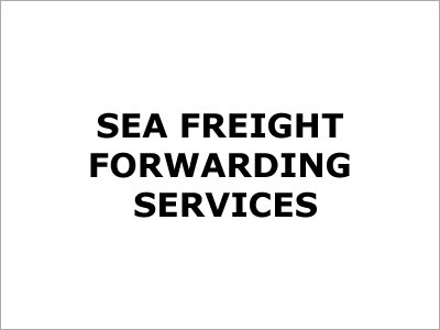 Sea Freight Forwarding Services