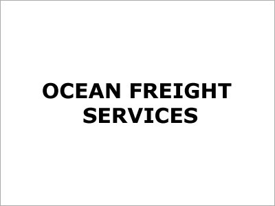 Ocean Freight Services