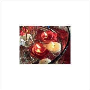 Floating Coloured Candles