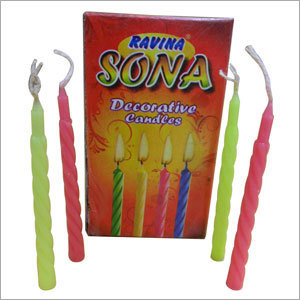 Sona Decorative Candle