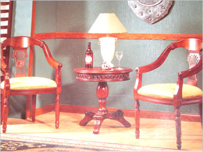 Center Table & Chairs
