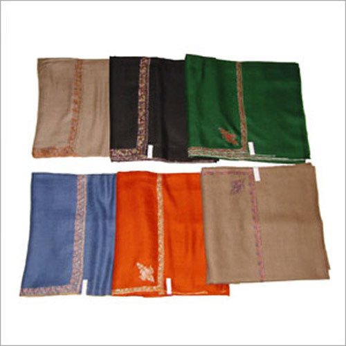 Pashmina Handspun Shawl With Embroidery