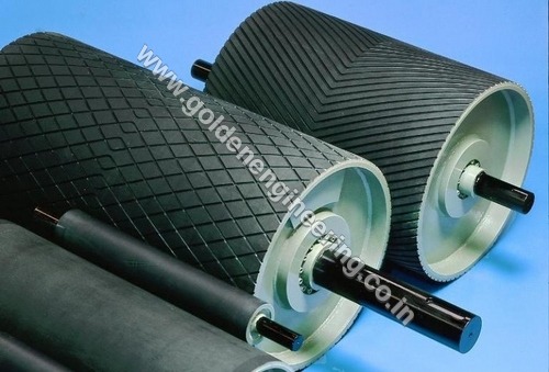 Conveyor Pulley - Cast Iron, 200-1000mm, EN-8/EN-9 Shaft | Dynamically Balanced, Precise Tolerance, Low Vibration, Heavy Duty