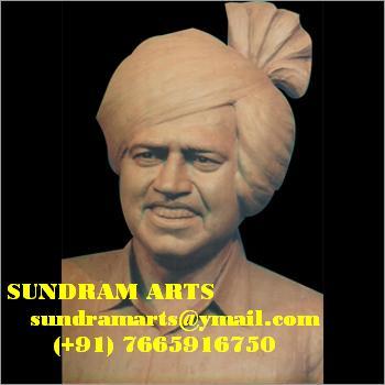 Shri Rajesh Pilot clay modelling