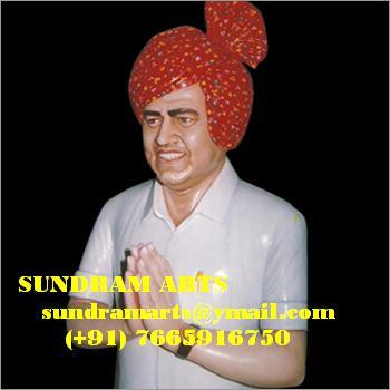 Shri Rajesh Pilot bust statue