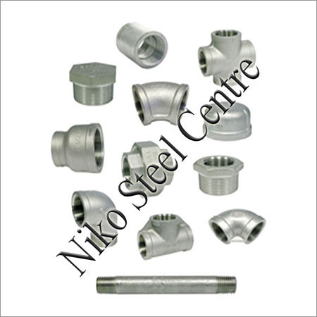 Silver Stainless Steel Pipe Fittings