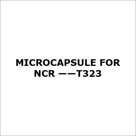 Microcapsule For NCR T323