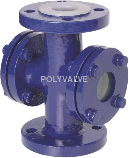Lined Double Window Sight Glass By UNP POLYVALVES (INDIA) PVT. LTD.