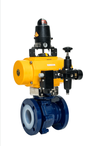 Pvdf pneumatic Ball Valve