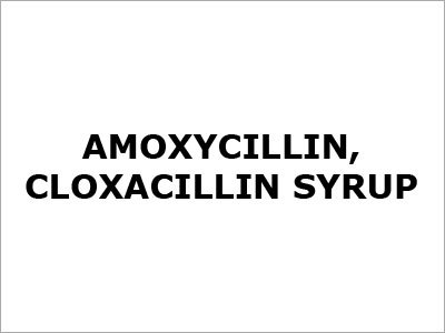 Amoxycillin Cloxacillin Syrup