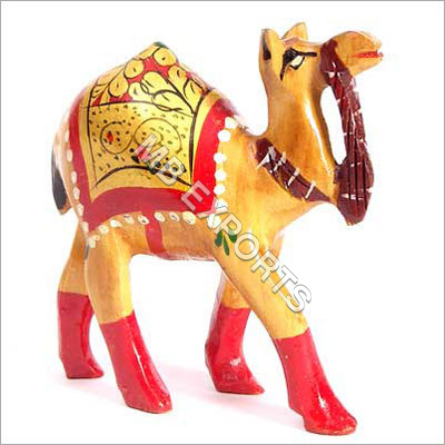 Colorful Wooden Camel