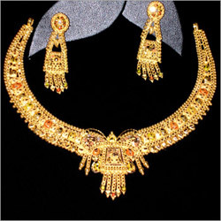 Golden Jewellery - 22k Gold, 5-20 Grams, Traditional Style | Elegant Design, Gemstone Accents, Perfect Gift