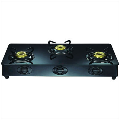 Stainless Steel Gas Stove - 60x40 cm, Three Burners | Durable Design, Easy Cleaning, Efficient Cooking